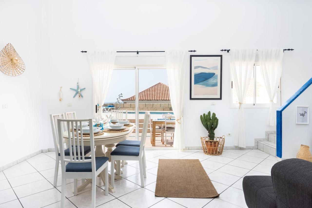 Casa Higo - Private Pool - Ocean View - Bbq - Terrace - Free Wifi - Child & Pet-Friendly - 3 Bedrooms - 6 People โปริส เด อโบนา ภายนอก รูปภาพ